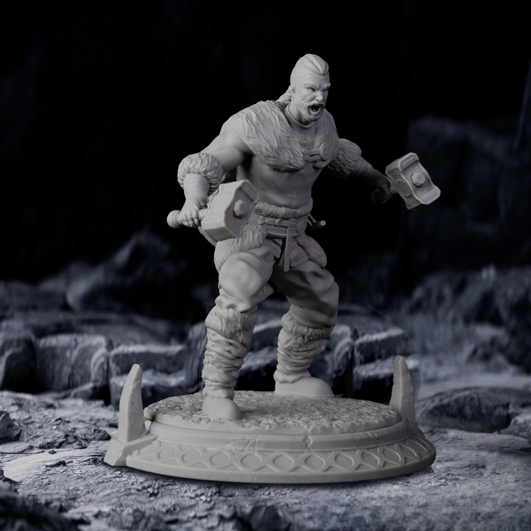 Viking Savaşçı Figürü