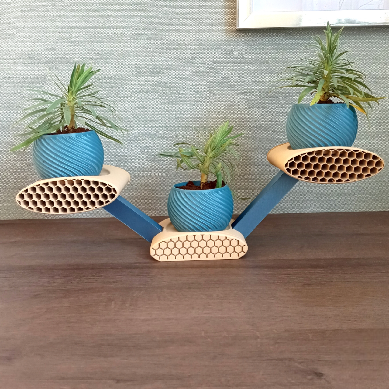3'lü Dekoratif Saksı