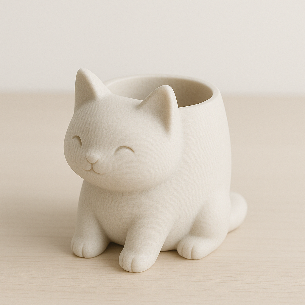 Minimal Kedi Saksı